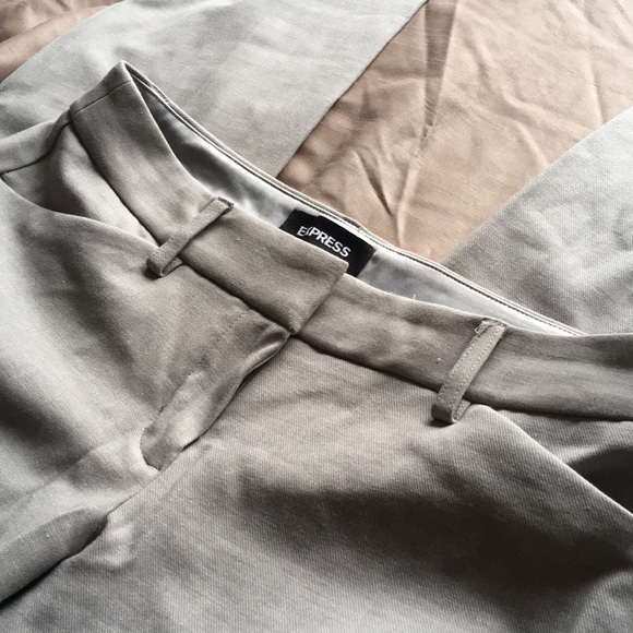 Express Editor Barely Boot Low Rise Pants - Picture 2 of 4